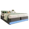 Merax Polsterbett 140x200 cm, mit LED-Fernbedienung, USB & Produktbild-Vorschau 6