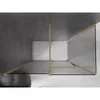 Mexen Velar Duschkabine 140x85, Schiebetür, Graphit, Gold Produktbild-Vorschau 4