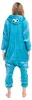 Damen-Pyjama Kigurumi Kostüm Einteiler Krümelmonster Outfit Produktbild-Vorschau 5