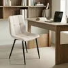 VASAGLE Esszimmerstühle 2er Set, Polsterstühle aus Samt mit Produktbild-Vorschau 2