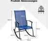 COSTWAY Fauteuil à bascule 2 places, Fauteuil à bascule Voir les images du produit 3