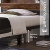 okwish Metallbett Einzelbett 90 x 200 cm mit Produktbild-Vorschau 4