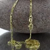 Goldkette Figarokette Halskette Breite 1,2 mm 60 cm 585 - Produktbild-Vorschau 4