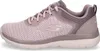 A side view of a pink and gray Skechers sneaker. Anteprima dell’immagine prodotto
