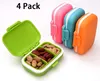4 Farben Pillenbox 3 Fächer Pillendose Klein Tablettenbox Produktbild-Vorschau 1