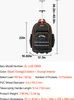 Zaino porta attrezzi VEVOR con ruote, portata 50 kg, 72 Anteprima dell’immagine prodotto 7