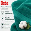 Betz 10 Stück Gästetücher 30x50 cm PREMIUM 100% Baumwolle Produktbild-Vorschau 4