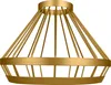 A gold colored lamp shade cage. Produktbild-Vorschau
