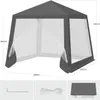 WOLTU Pavillon 3x3 m, mit Seitenwänden Moskitonetz, Metall, Produktbild-Vorschau 3