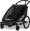 Przyczepka rowerowa FUXTEC Sportfux, czarna, 2 miejsca, Podgląd zdjęcia produktu 1