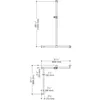 HEWI 900.35.36260 ER Duschhdl.,d:32/32,li,A1=1250mm, Produktbild-Vorschau 2