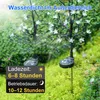 Solar Gartenleuchte Blume wasserdicht, Solar Garten Deko Produktbild-Vorschau 3