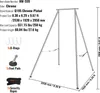 Aerial Yoga Frame 253 x 192 x 295 cm, Silver Yoga Swing Air Podgląd zdjęcia produktu 7