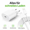 iPhone Lightning Ladegerät 20W Schnellladegerät mit Produktbild-Vorschau 7