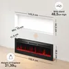 Elektrický krb KAMINIO MARLON - elektrický krb 3 v 1 s Náhled obrázku produktu 12