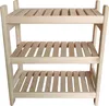 Holzregal Standregal Modulares Regal Stapelbar Kellerregal Produktbild-Vorschau 1