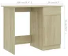 vidaXL Psací stůl Sonoma Dub 100x50x76 cm výrobek z Náhled obrázku produktu 8