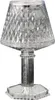 Lampka stołowa LED bateria, przezroczysta 12 cm Podgląd zdjęcia produktu 2