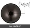 VEVOR Ré mineur 9 notes 22 pouces Handpan Tankdrum Tambour Voir les images du produit 8