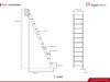 Anstellleiter Hochbettleiter Intercon Maxi mit 11 Stufen Produktbild-Vorschau 7
