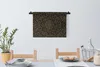 MuchoWow® Wandteppich Wandbehang Goldenes Muster auf Produktbild-Vorschau 3
