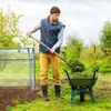 Relaxdays Foliengewächshaus, PVC-Folie, aufrollbare Tür, Produktbild-Vorschau 3