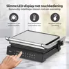 Olvy Contactgrill, 2000W, Elektrische grill, Sandwichmaker, Productafbeelding-voorbeeld 4