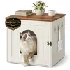 SONGMICS HOME Katzenklo-Schrank, Snapsemble – superschnelle Produktbild-Vorschau 3