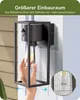 EDISHINE Wandlampe Innen/Außen mit Bewegungsmelder, Moderne Produktbild-Vorschau 12