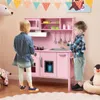 Cucina da gioco per bambini COSTWAY con 18 accessori, Anteprima dell’immagine prodotto 2