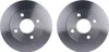2 Bremsscheiben voll Ø 59 mm 12 mm HELLA passend für NISSAN Produktbild-Vorschau 1