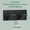 Mai & Mai Kleiderhaken ohne Bohren Wandgarderobe Wandhaken Produktbild-Vorschau 3