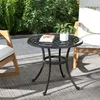 Outsunny Beistelltisch, Gartentisch, Terrassentisch mit Produktbild-Vorschau 2