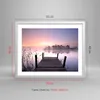 Gerahmtes Poster - Weißer Rahmen - Morgen Sonnenaufgang Produktbild-Vorschau 5