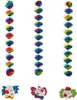 3 Bunte Rotorspiralen mit Clown 60cm Produktbild-Vorschau 1