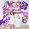 Schmetterling Geburtstag Deko Set Lila Party Mädchen Produktbild-Vorschau 5