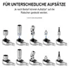 Bituxx Teleskop Ratschen Set 3-tlg Blau MS-17464 Produktbild-Vorschau 6