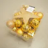 Goldenes Christbaumschmuck-Set 33-teilig, kindersicher, Produktbild-Vorschau 9