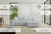 ALTDECOR Ecksofa mit Schlaffunktion und Bettkasten ENIL-L Produktbild-Vorschau 6