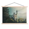 MuchoWow® Textilposter Natur - Schloss - Berg - Produktbild-Vorschau 1