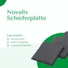 Schieferplatten 15x15x0,5 quadratisch Untersetzer Produktbild-Vorschau 1