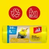 Fodere gialle per la separazione delle materie plastiche 35 Anteprima dell’immagine prodotto 5