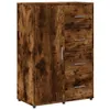 Sideboard Räuchereiche 60x31x84 cm Holzwerkstoff Produktbild-Vorschau 1