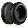 Two black headphone ear pads are shown against a white background. Produktbild-Vorschau
