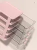 Úložná krabička na stůl, víceúrovňová, průhledná, z plastu, Náhled obrázku produktu 2