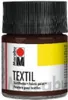Marabu 1716 05 045 Textilná tmavohnedá 045, 50 ml Náhľad obrázku produktu 2