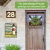 banjado Design Briefkasten Stahl schwarz mit Zeitungsfach Produktbild-Vorschau 4
