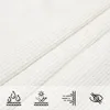 vidaXL Sonnensegel 160 g/m² Weiß 3x3 m HDPE Produktbild-Vorschau 6