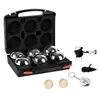 6er Boule Set Boccia Kugeln mit 2 Zielholzkugeln, 2 Produktbild-Vorschau 2