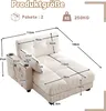 A diagram showing the dimensions of a sofa with text labels. Produktbild-Vorschau